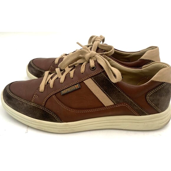 Mephisto City Hiker Mens Brown Leather Air-Jet Walking Shoes Size 8.5 US 02 1707 main image 7